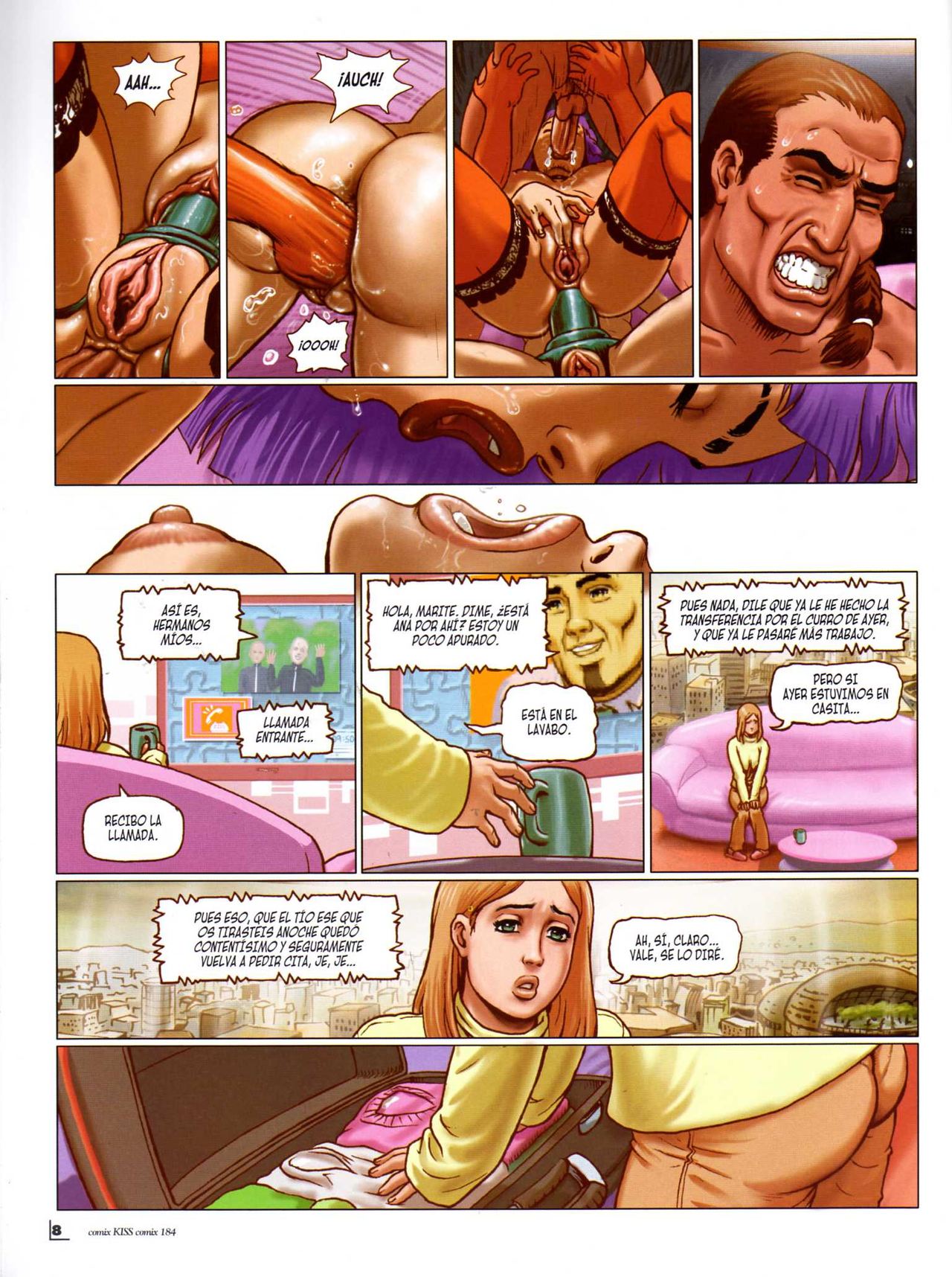 Kiss Comix 184 page 8 full