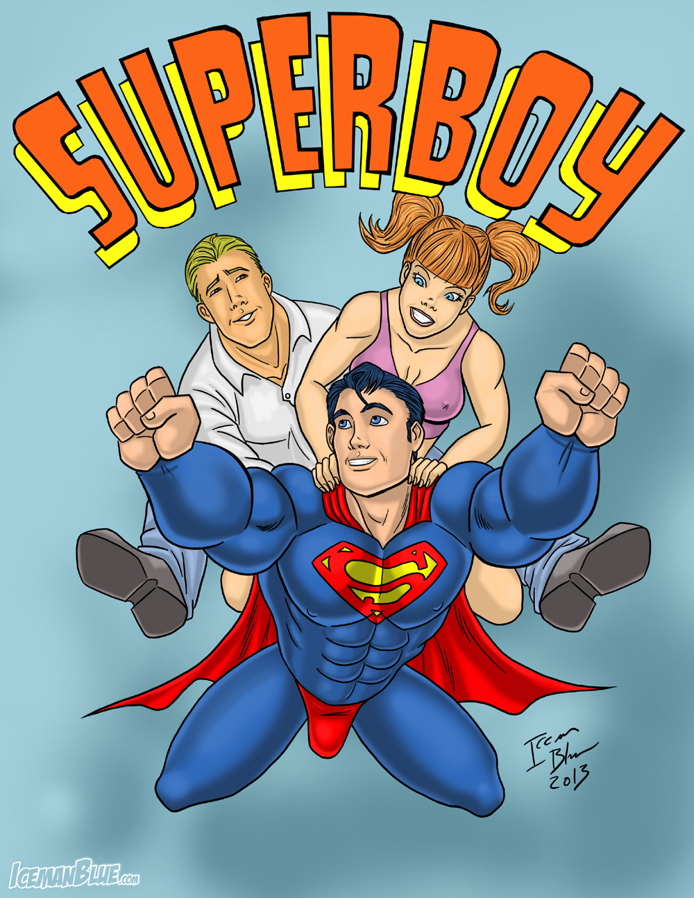 Superboy page 1 full