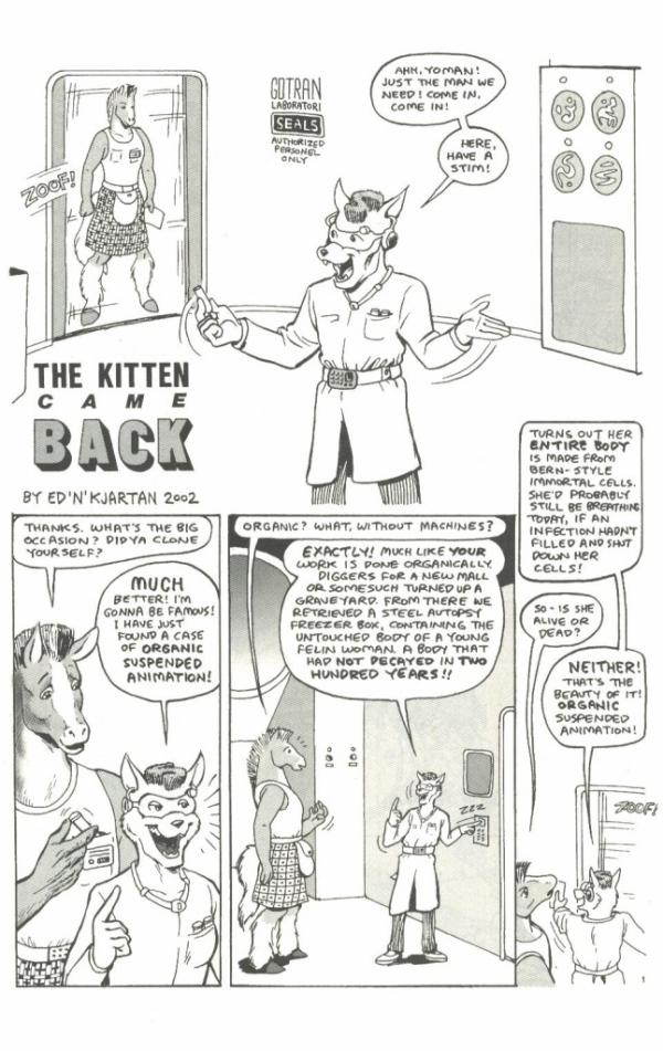 The Kitten Came Back page 1 full