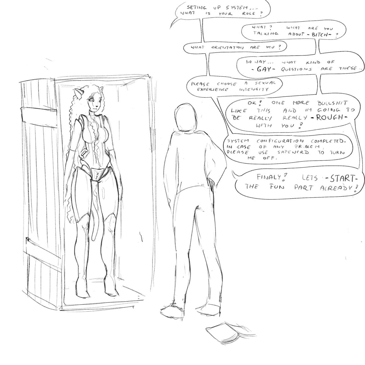 Kitten Sexbot page 10 full