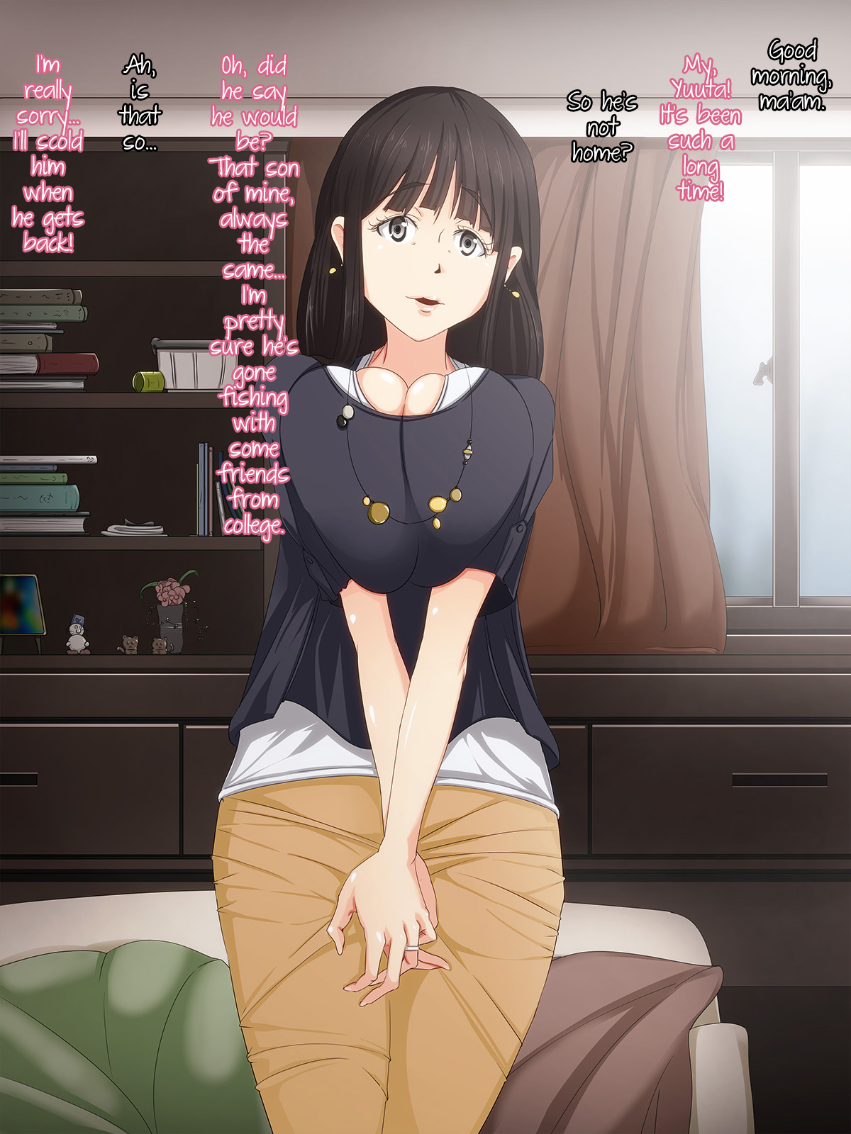 Tomodachi no Hahaoya ga Kyonyuu nano de H ga Shitai! | My friend's mother has big tits so I want to fuck her! page 2 full