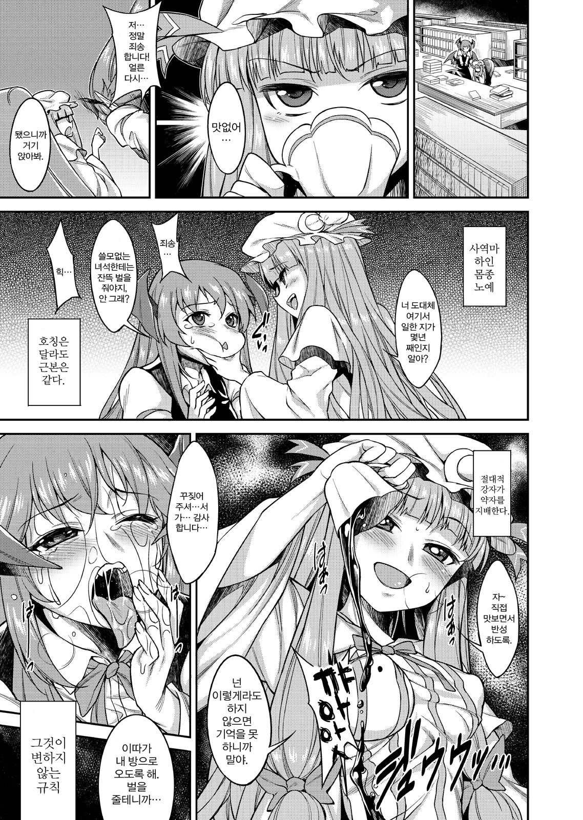 Patchouli ni Hidoi Koto Suru Manga page 1 full