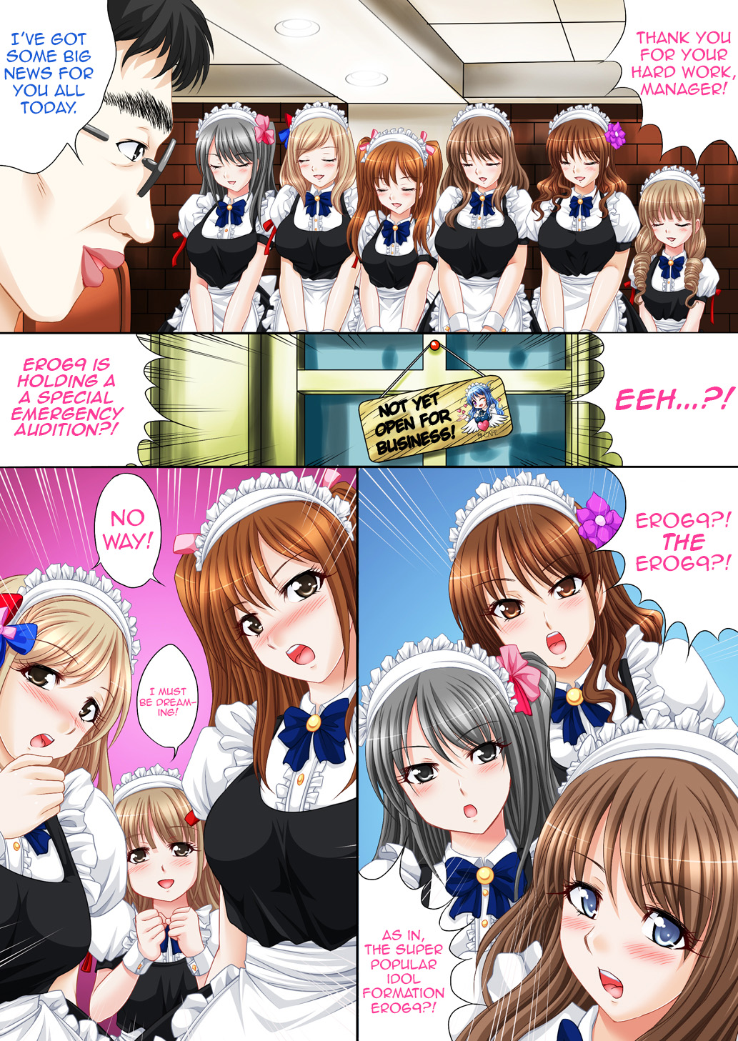 Idol Himitsu Audition ~Idol ni Nareru Nara Kimomen Nimo Taete Miseru!~ page 4 full