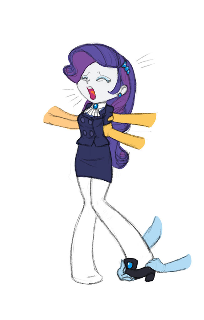 Equestria Girls Rarity Bound page 4 full