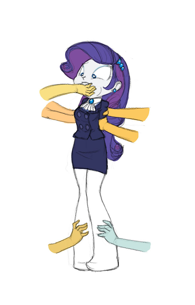 Equestria Girls Rarity Bound page 5 full