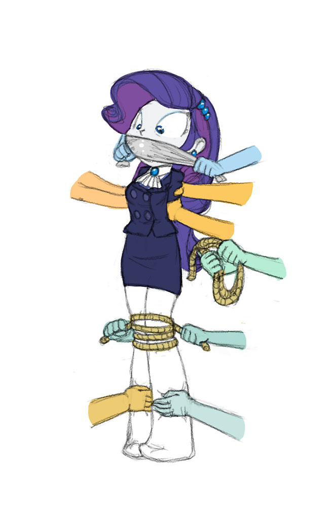 Equestria Girls Rarity Bound page 7 full