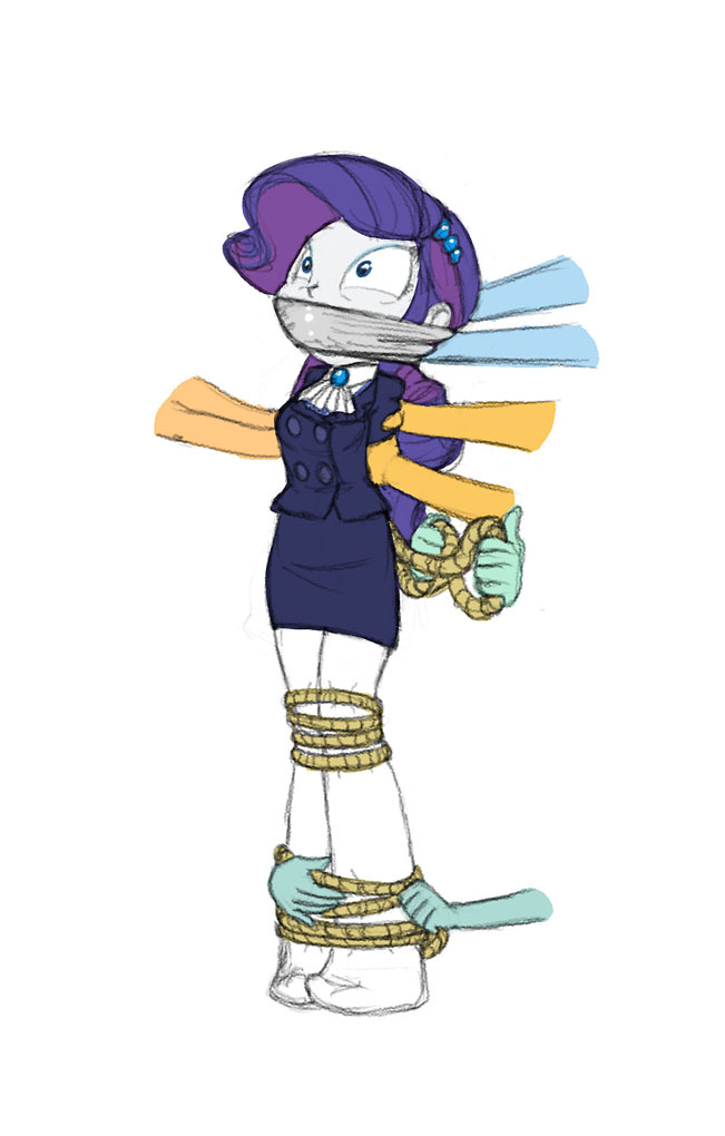 Equestria Girls Rarity Bound page 8 full