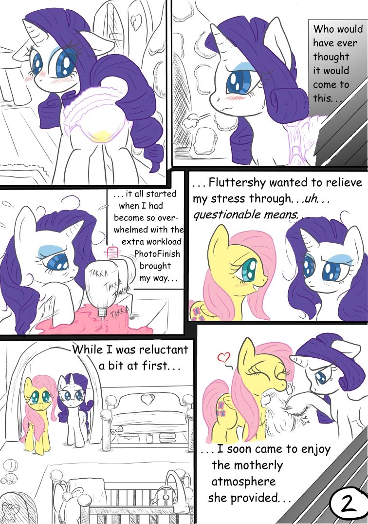 My Little Pony Friendship is Magic: Padded Pleasures Rarity page 2 full