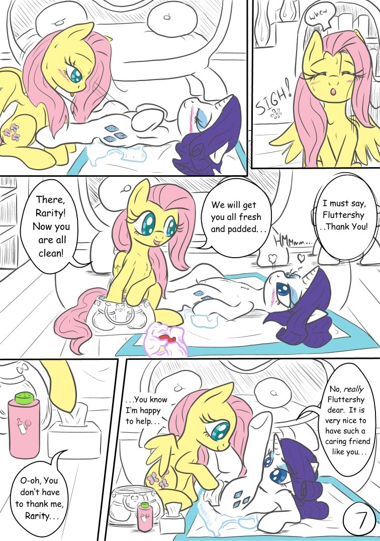 My Little Pony Friendship is Magic: Padded Pleasures Rarity page 7 full