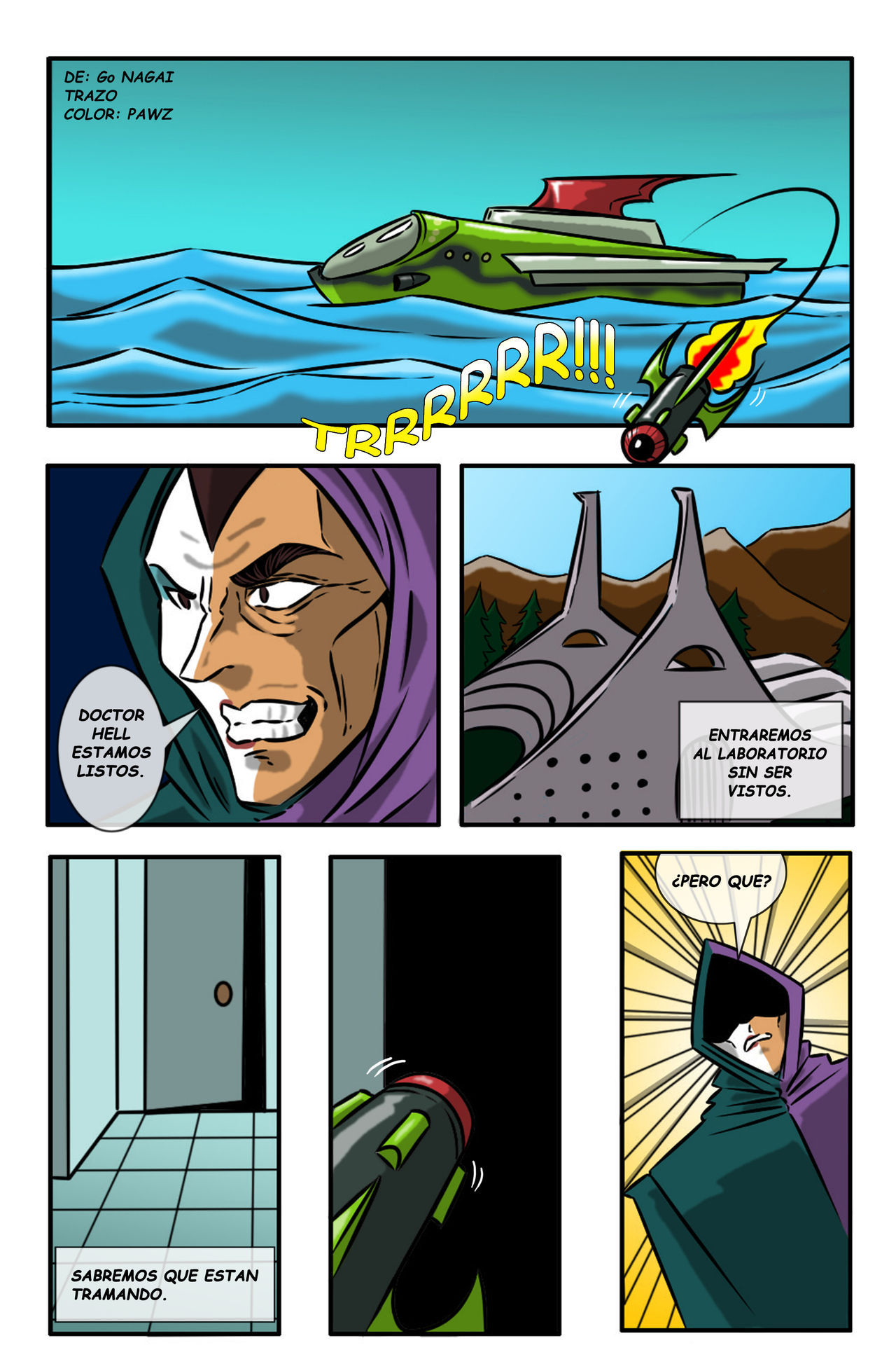 Mazinger hentai by Pawz page 2 full