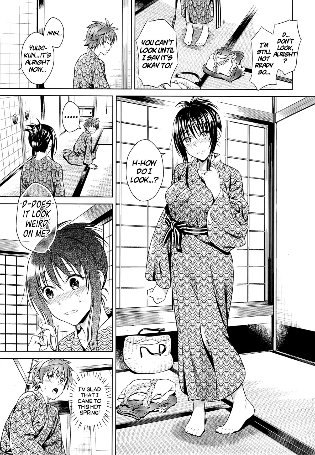 Harenchi Vacation page 3 full
