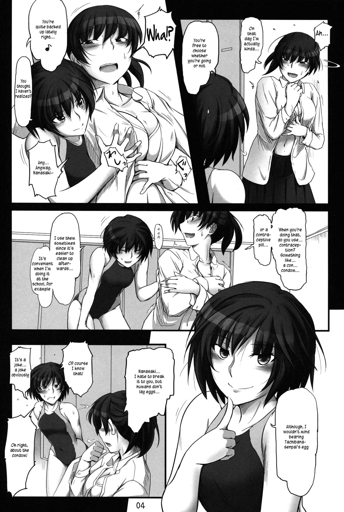 Senpai tte Ecchi Desu Ne page 4 full