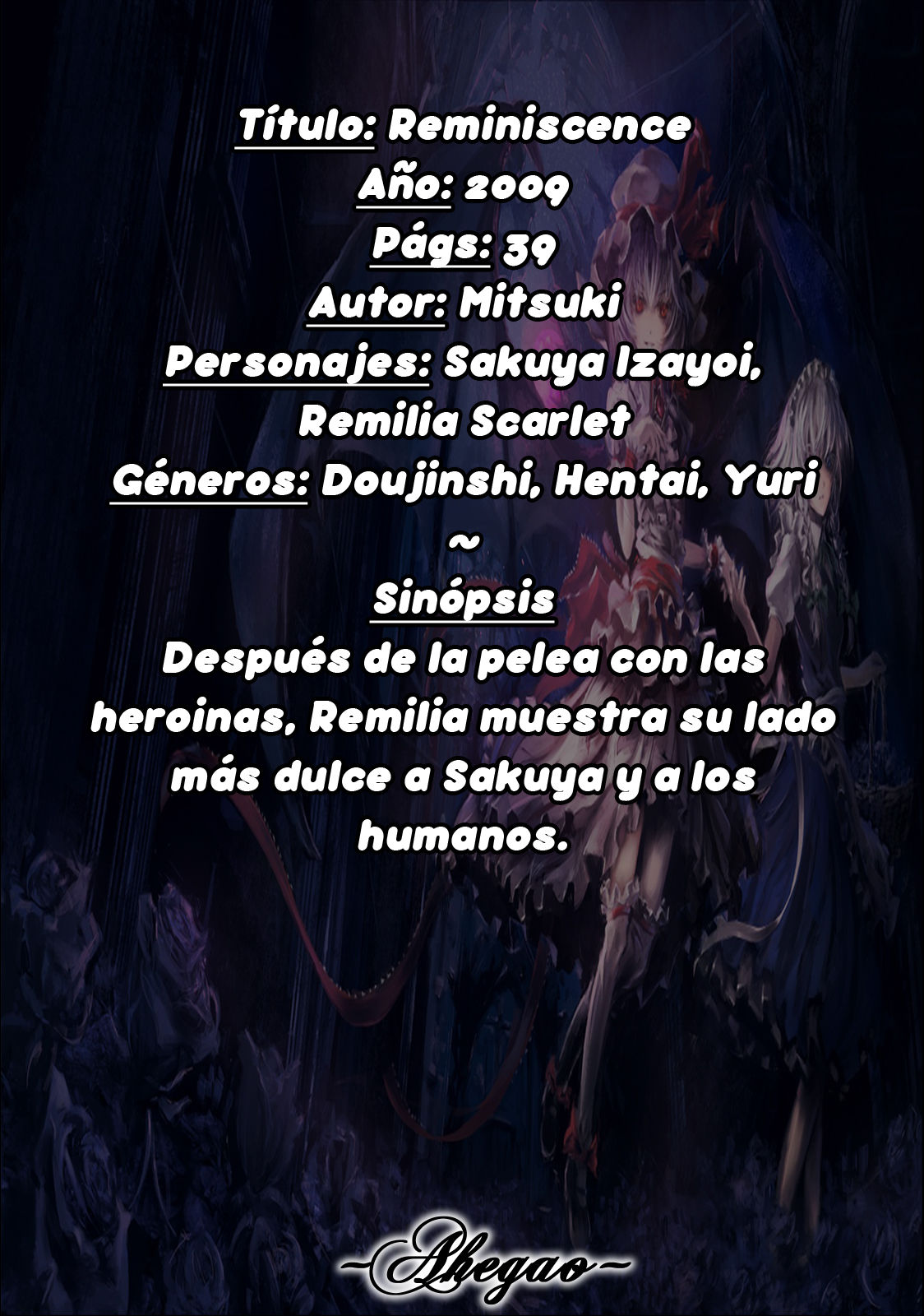 Reminiscence page 2 full