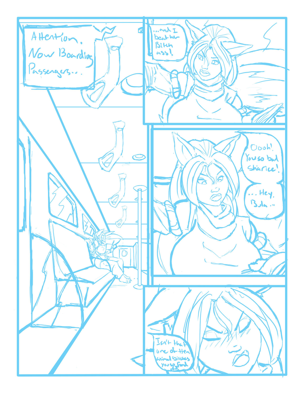 Trouble on the Subway page 1 full