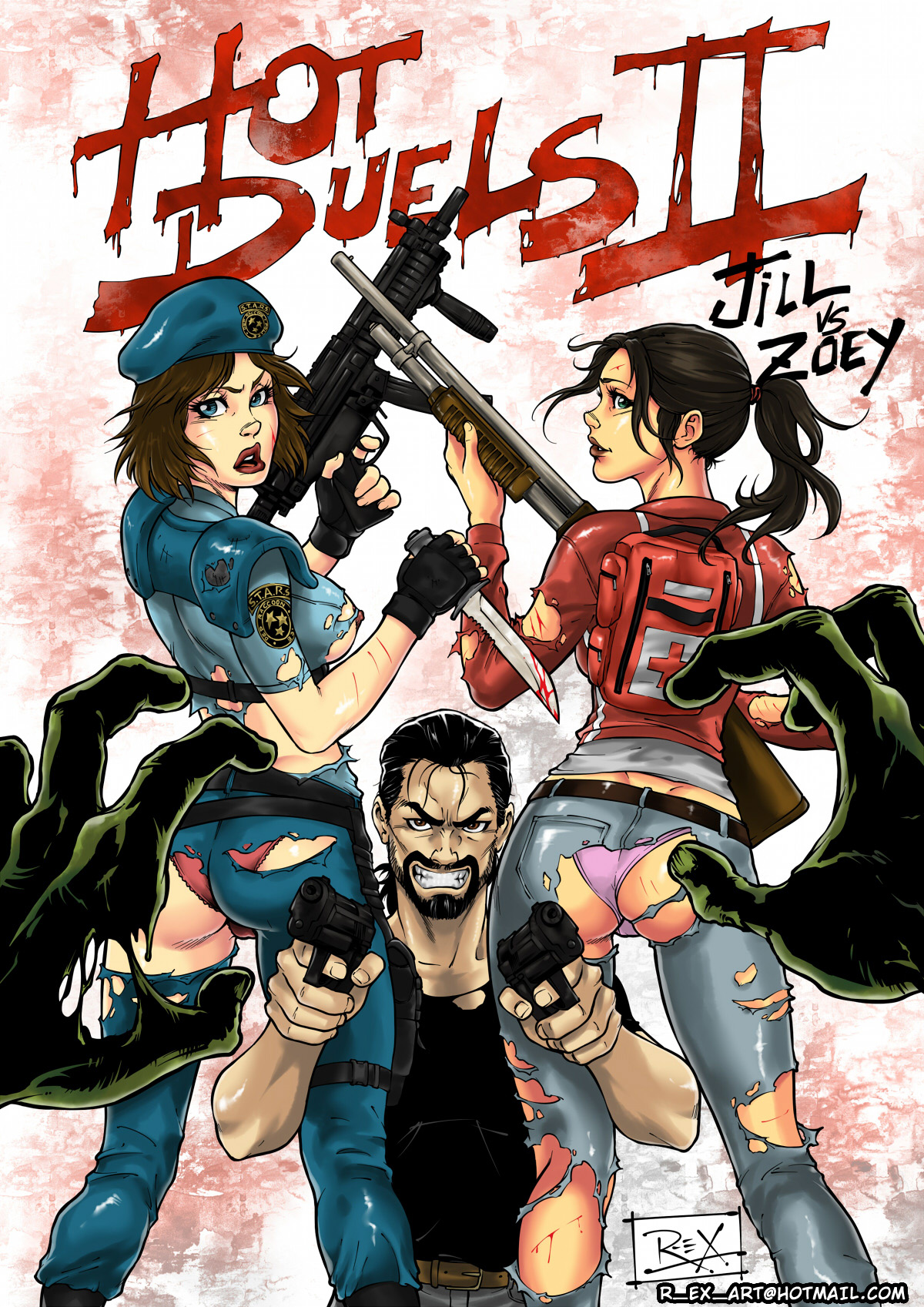 Jill VS Zoey page 1 full