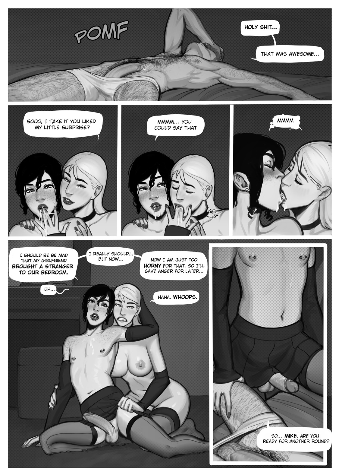 Short femboy comic - Page 4 - IMHentai