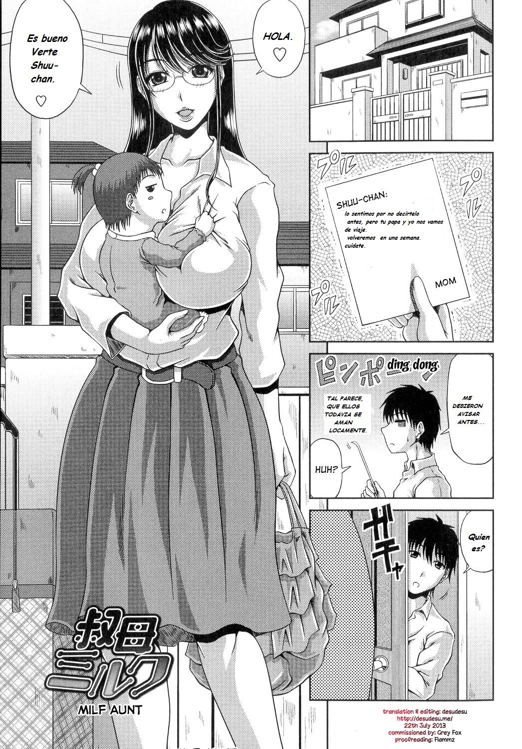 Oba Milk | Mi Tia Milf - Page 1 - IMHentai