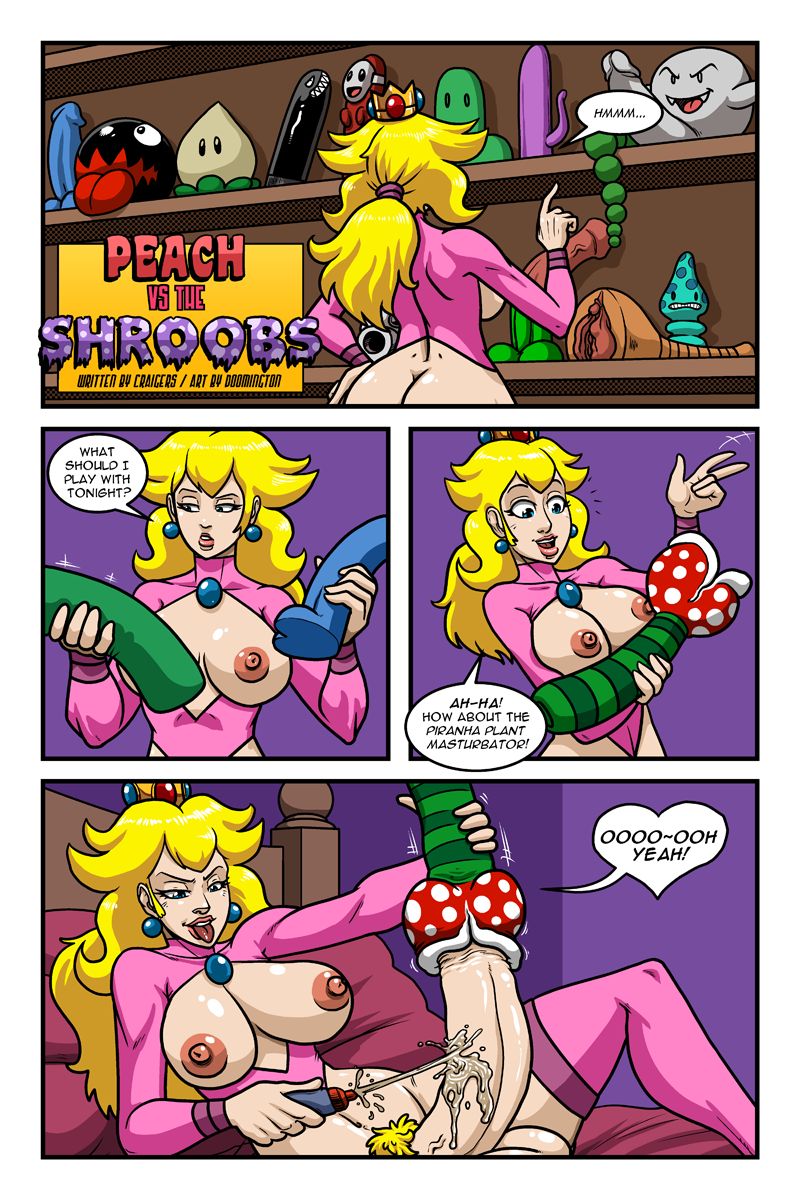 Peach vs the Shroobs page 1 full