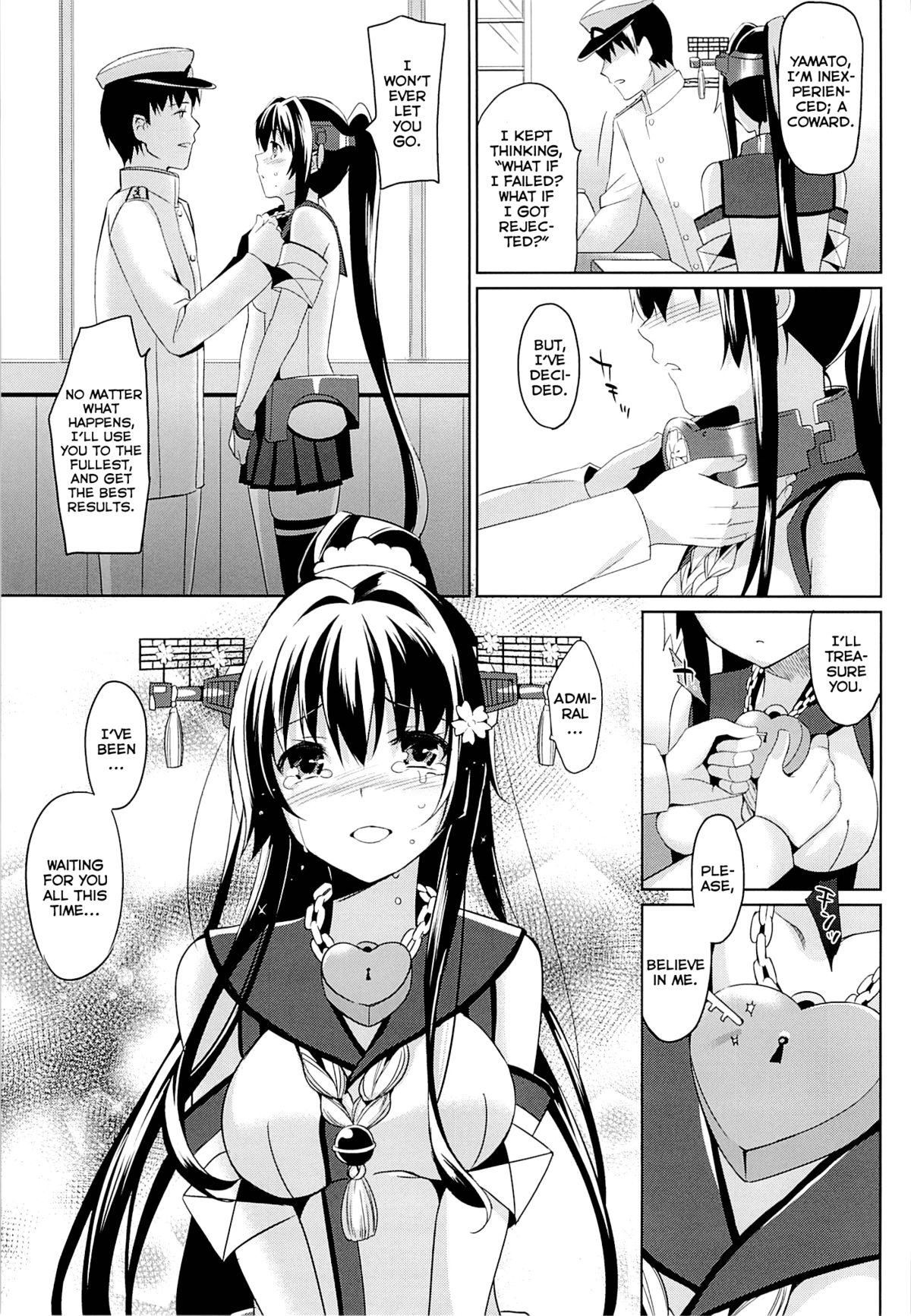 Yamato wa Teitoku to Koi shitai | Yamato Wants to Love You, Admiral page 8 full