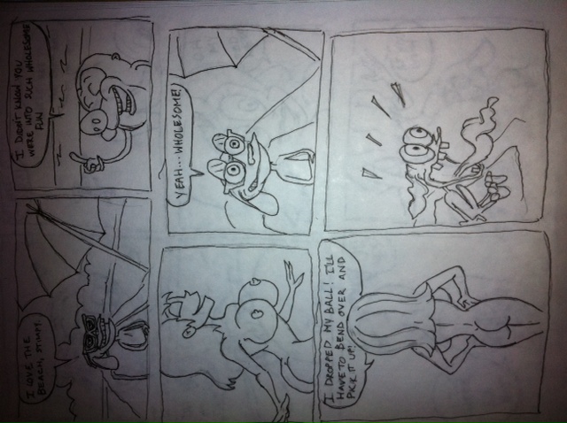 Ren and Stimpy Naked Beach Frenzy page 2 full