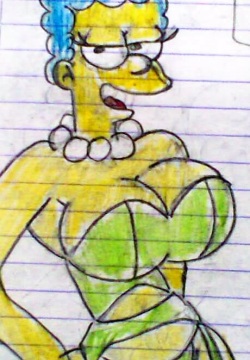 Simpson sketches personal drawings
