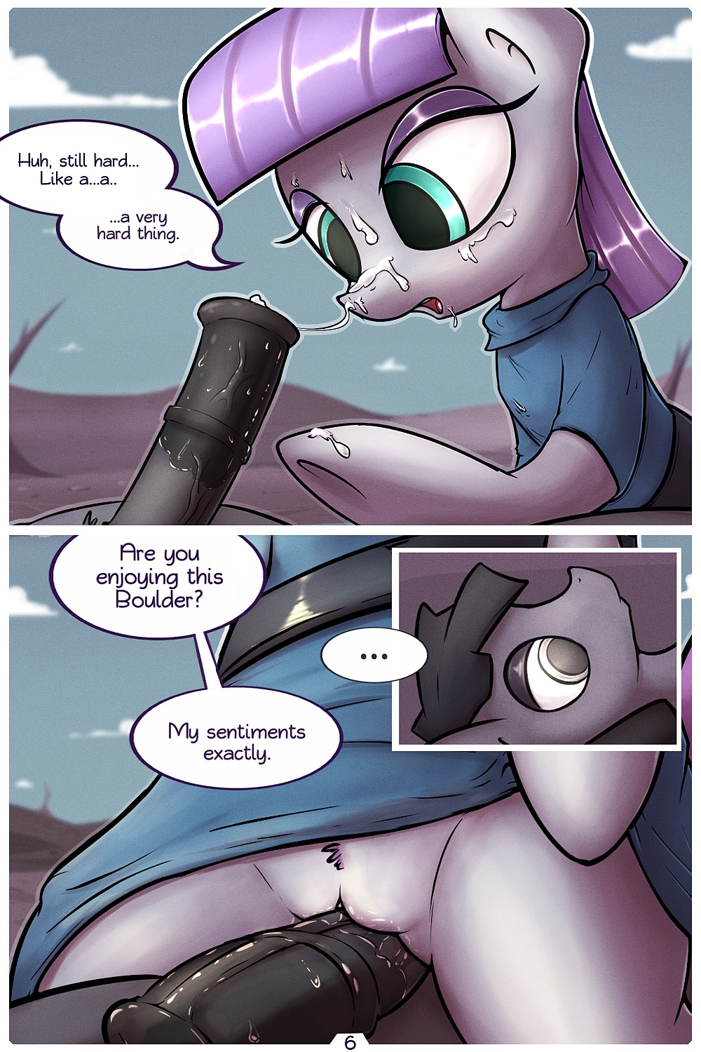Maud Has Sex With a Rock page 6 full