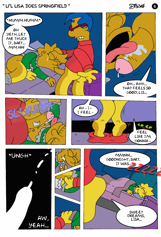 Li'l Lisa Does Springfield page 5 full