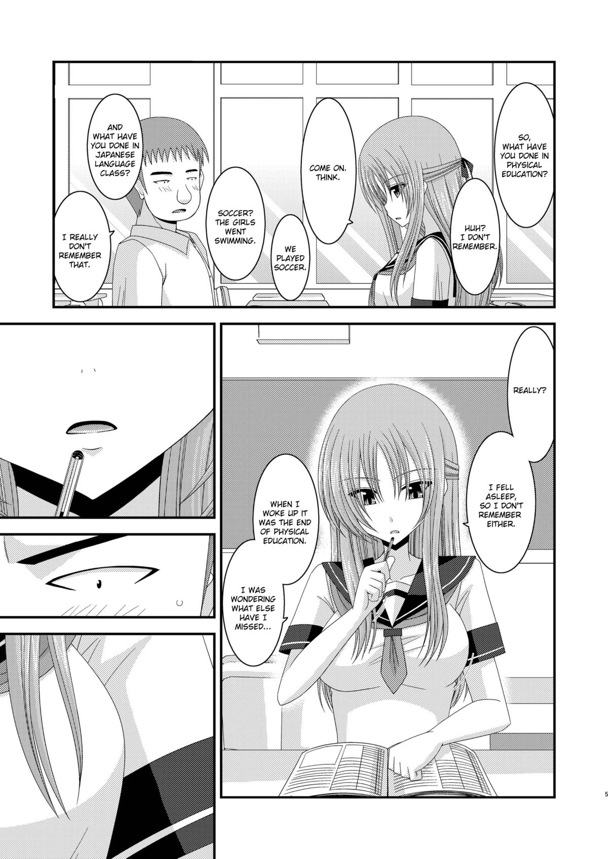 Roshutsu Shoujo Yuugi Ni Kan | Exhibitionist girl play Kan 2 page 5 full