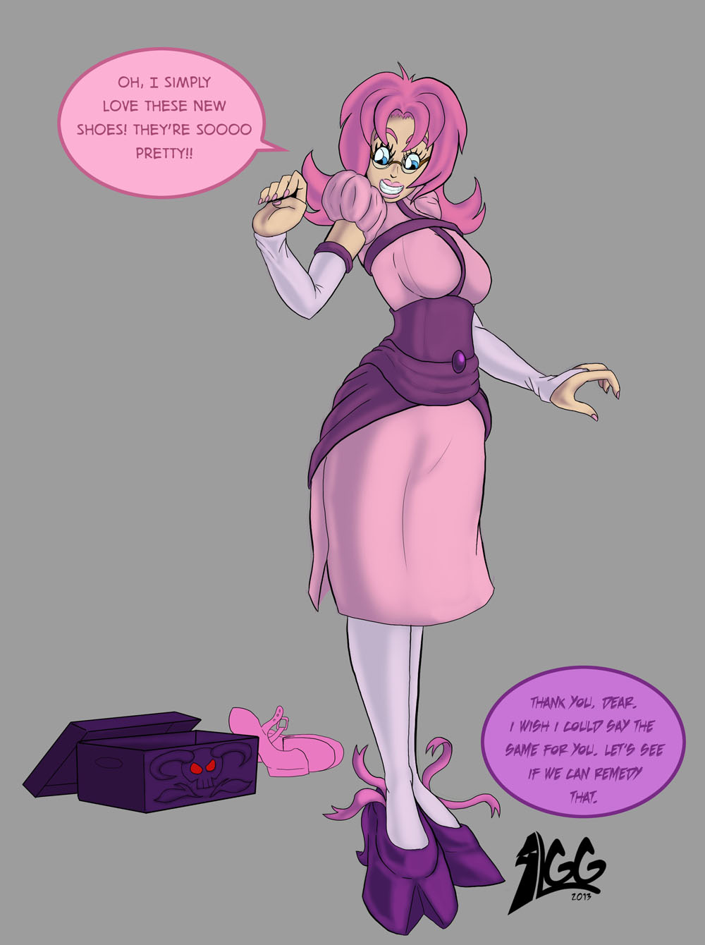 Demonic Shoes page 1 full