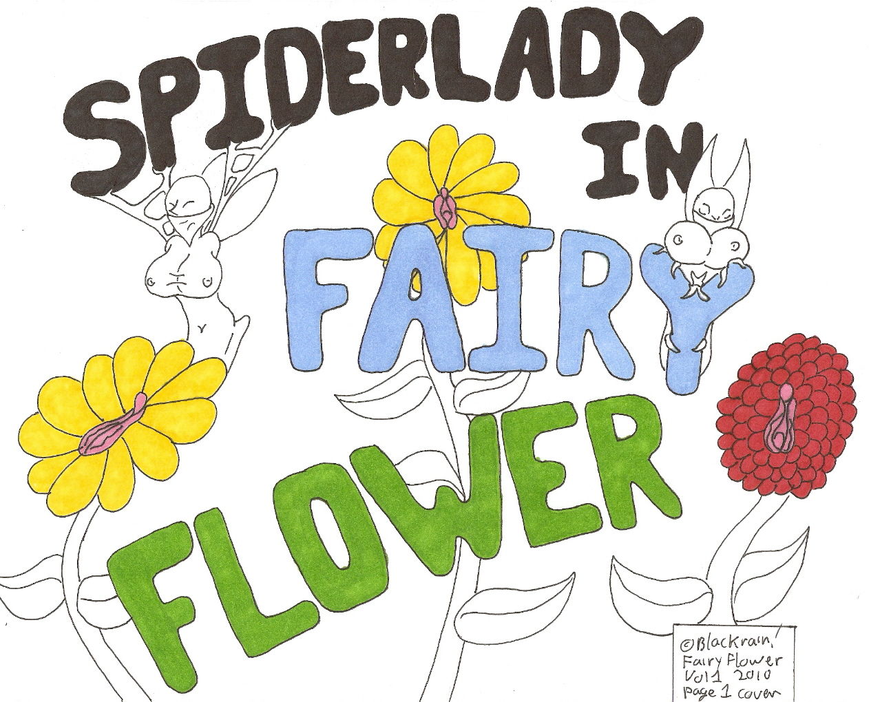 Spiderlady page 1 full