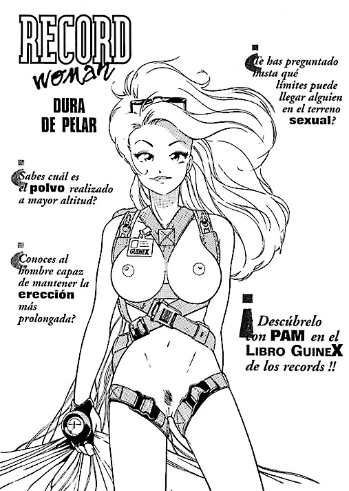 Record Woman - El Jueves - Pencomix - by Ismael Ferrer page 1 full