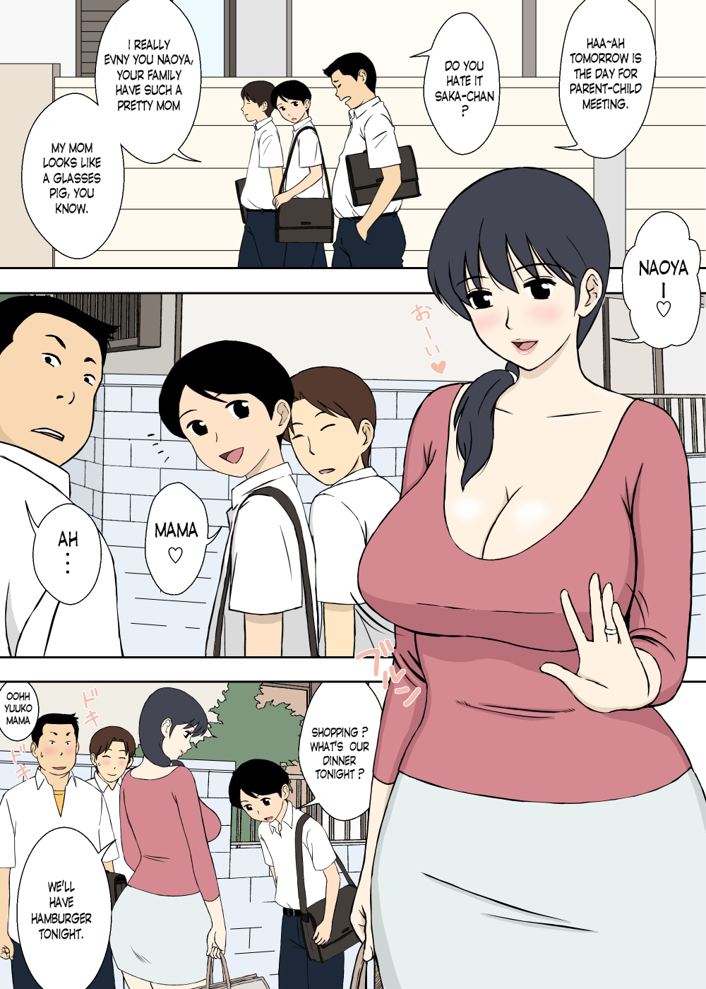 Mama to Ero-ren | Sex Training with Mama - Page 3 - IMHentai