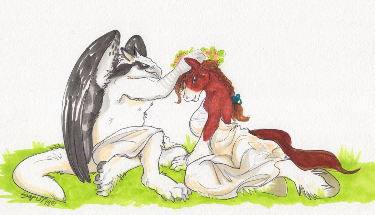 Flowers for the Pretty Mare page 1 full