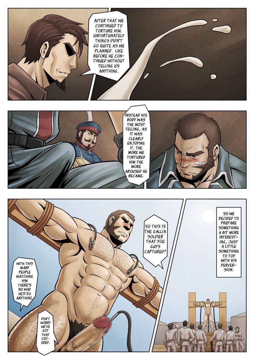 Senjou no Nikubenki | The Battlefields Muscle Urinal page 8 full
