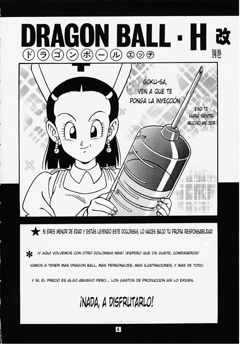 DRAGONBALL H Bekkan Toppatsubon Kaiteiban page 3 full