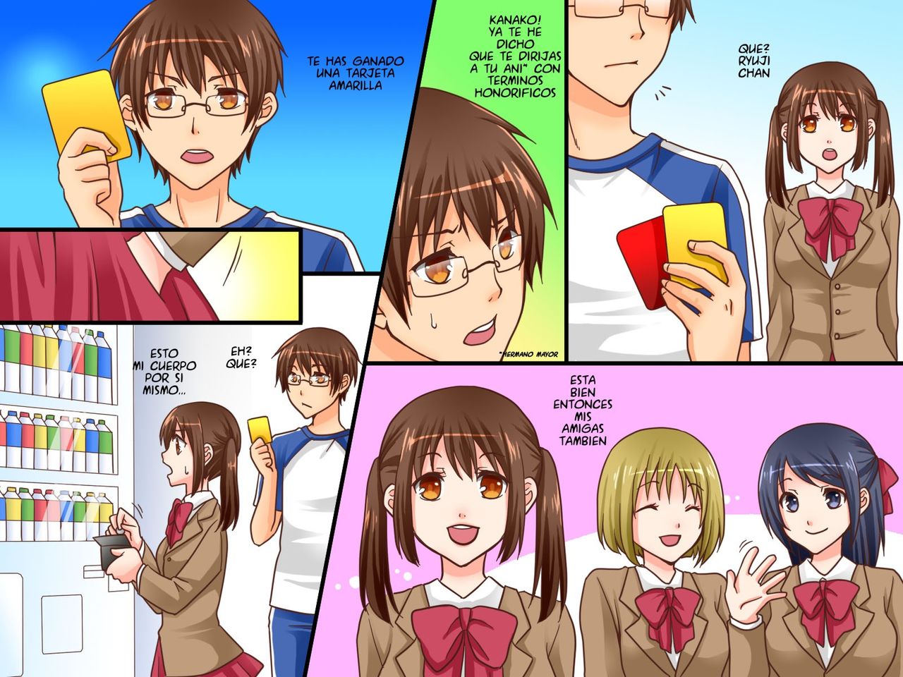 Shinpan no meirei wa zettai  Donna koto demo shitagawa seru mahō no shinpan kādo   Español page 4 full