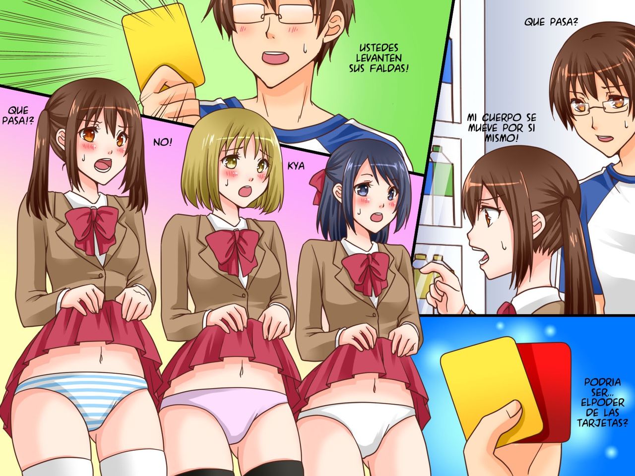 Shinpan no meirei wa zettai  Donna koto demo shitagawa seru mahō no shinpan kādo   Español page 5 full