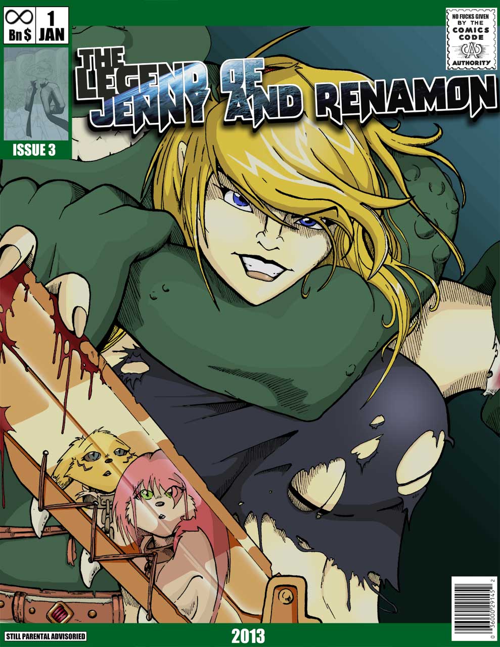 The Legend Of Jenny And Renamon 3 page 1 full