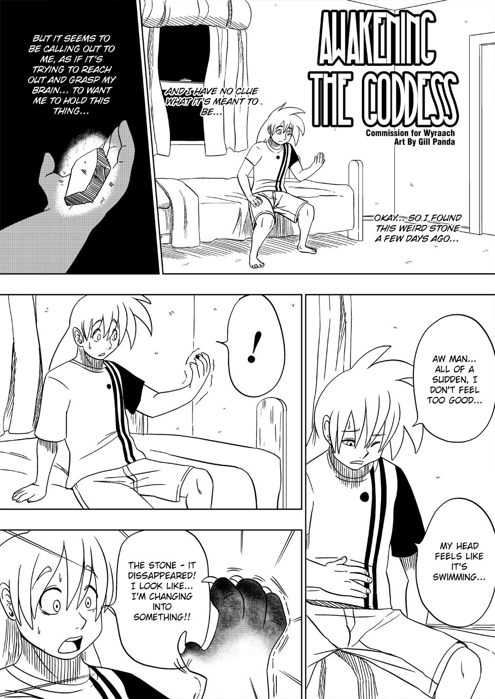 Awakening the Goddess page 1 full