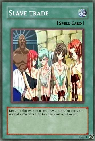 Yu-Gi-Oh : Slut card set page 10 full