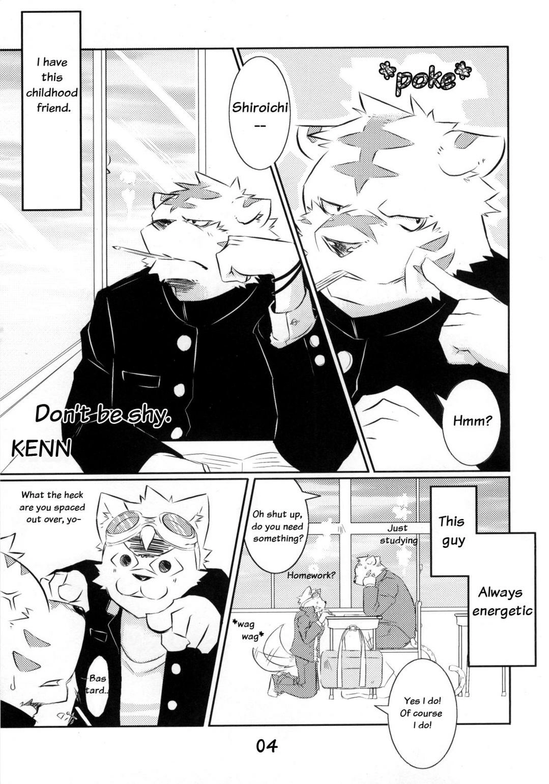 Don't be shy page 1 full