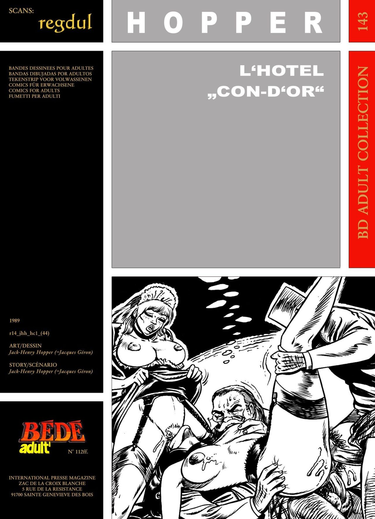 Hôtel «Con-d'or» #1 page 1 full