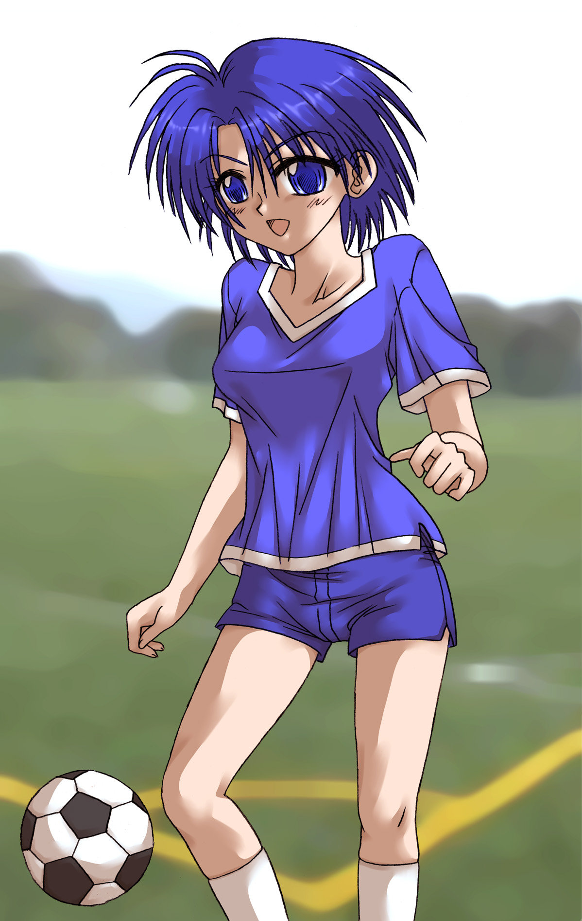 Soccer-bu no Shoujo, Ryoujoku page 1 full