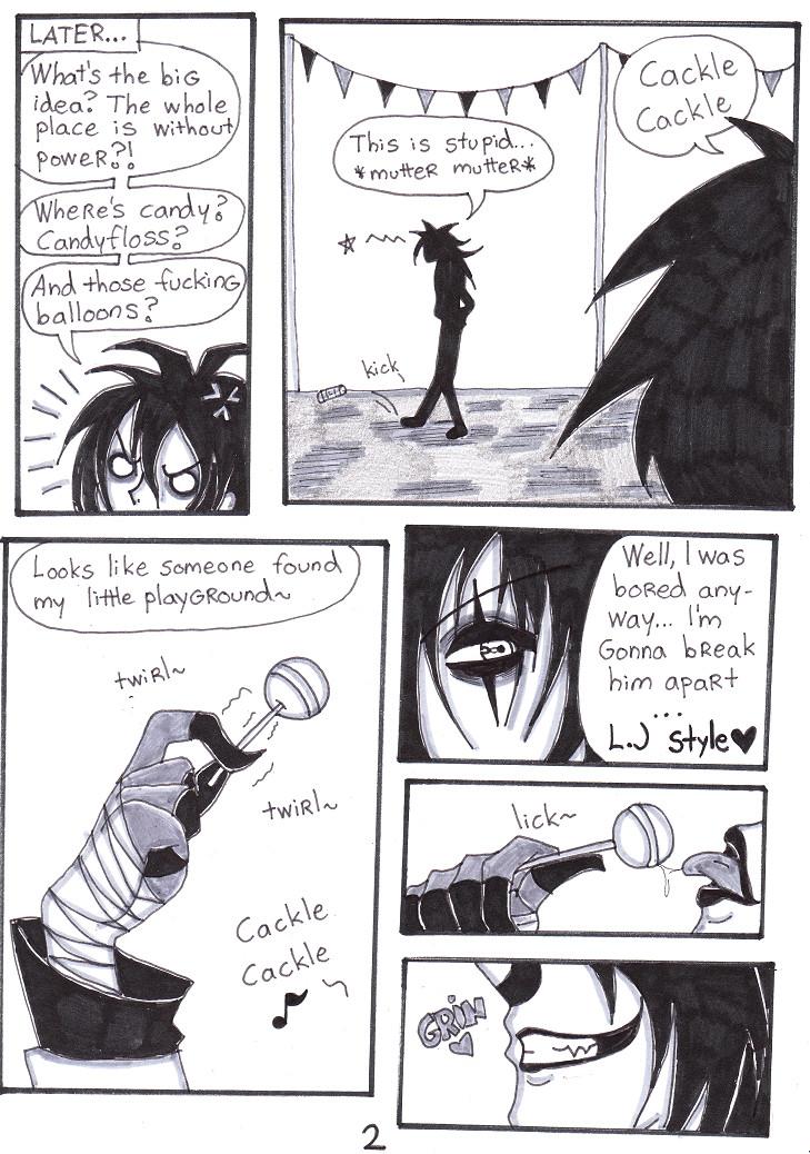 Lolipop My Lolipop - Laughing Jack X Jeff The Killer    / page 3 full