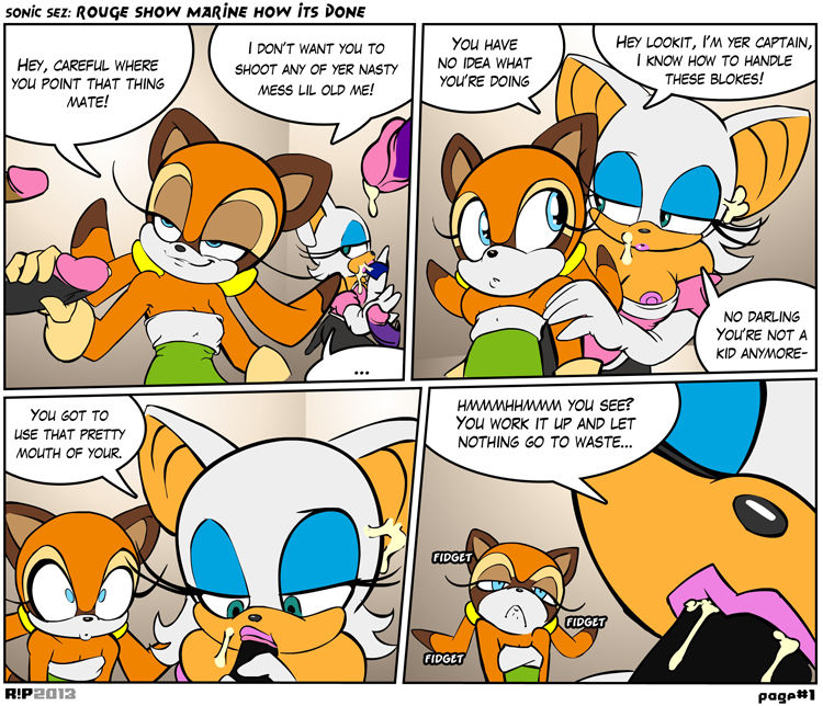 Rouge showing Marine how its done page 2 full
