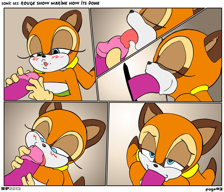 Rouge showing Marine how its done page 4 full