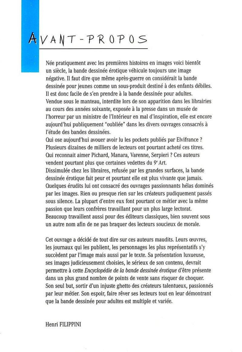 Encyclopedie de la Bande Dessinee Erotique page 5 full