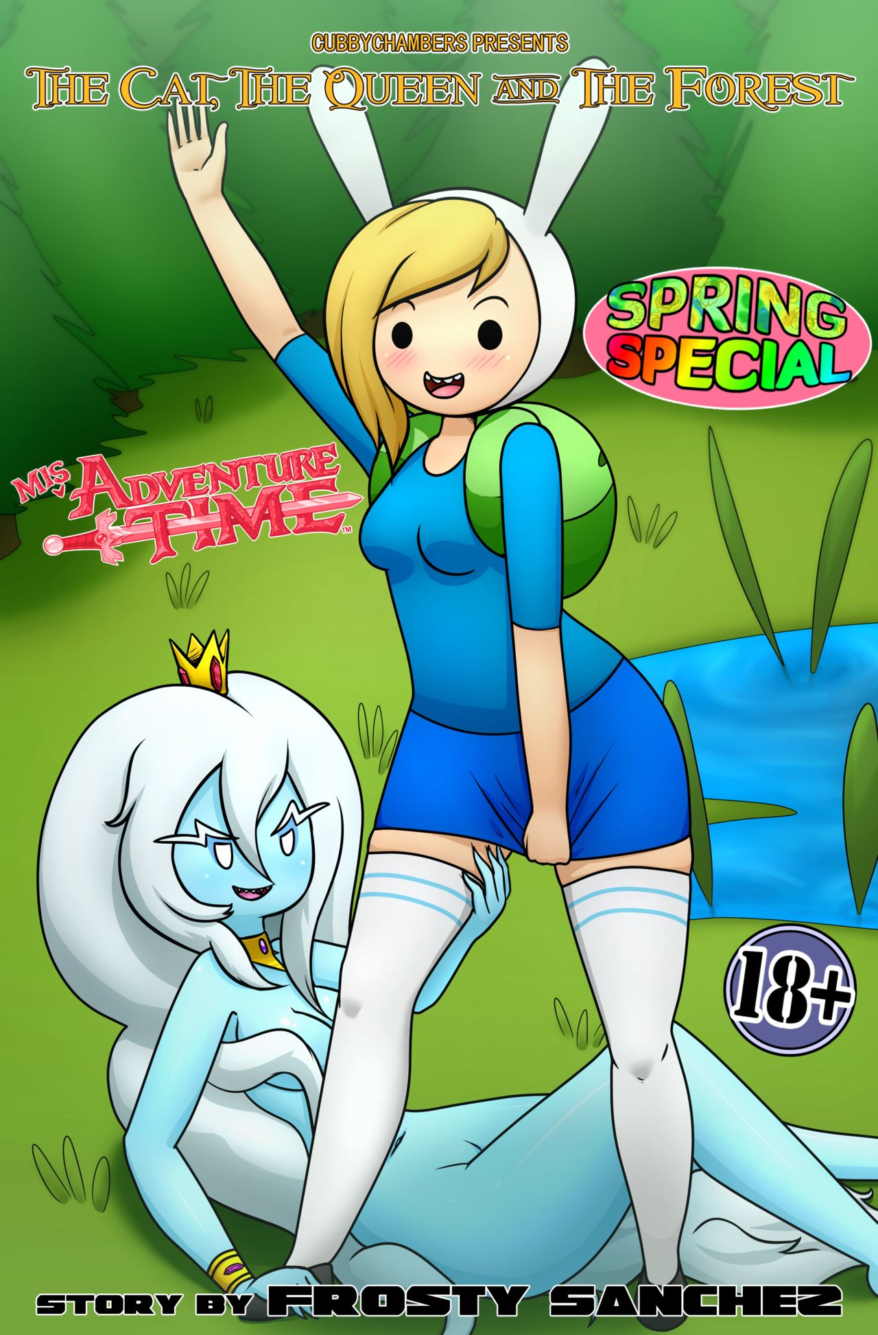 cubbychambers MisAdventure Time Spring Special - The Cat, the Queen, and the Forest page 1 full
