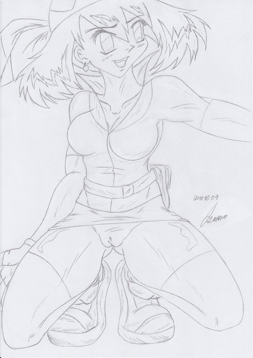 My miny May / Haruka - pokemon advanced sketches work 4 page 3 full