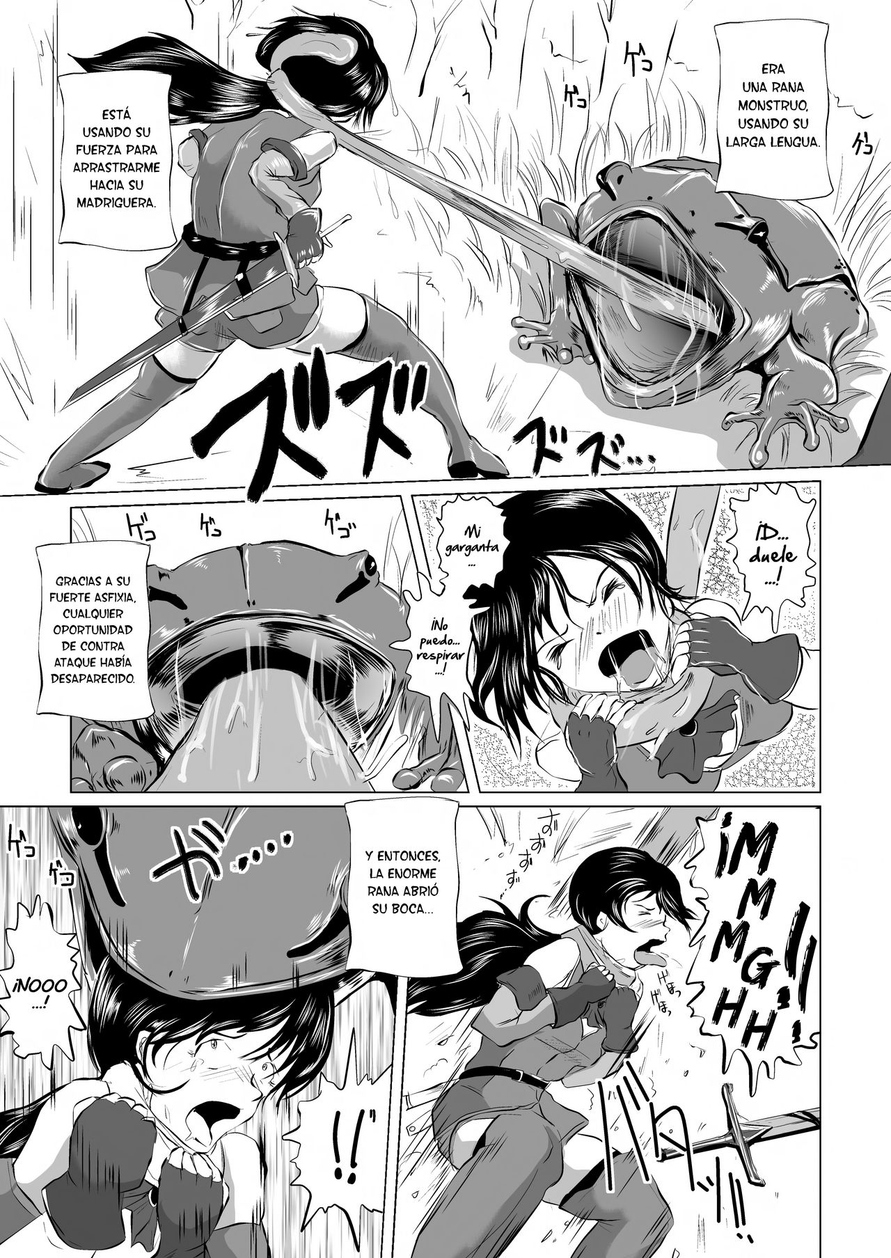 Marunomi Hakusho Kaeru no Harayome | The Vore Book - Pregnant Bride of the Frog page 4 full